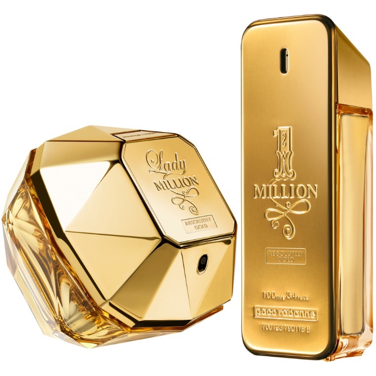 Perfume One Million Lady Million Paco Rabanne Caballero Dama - Bs. 77.